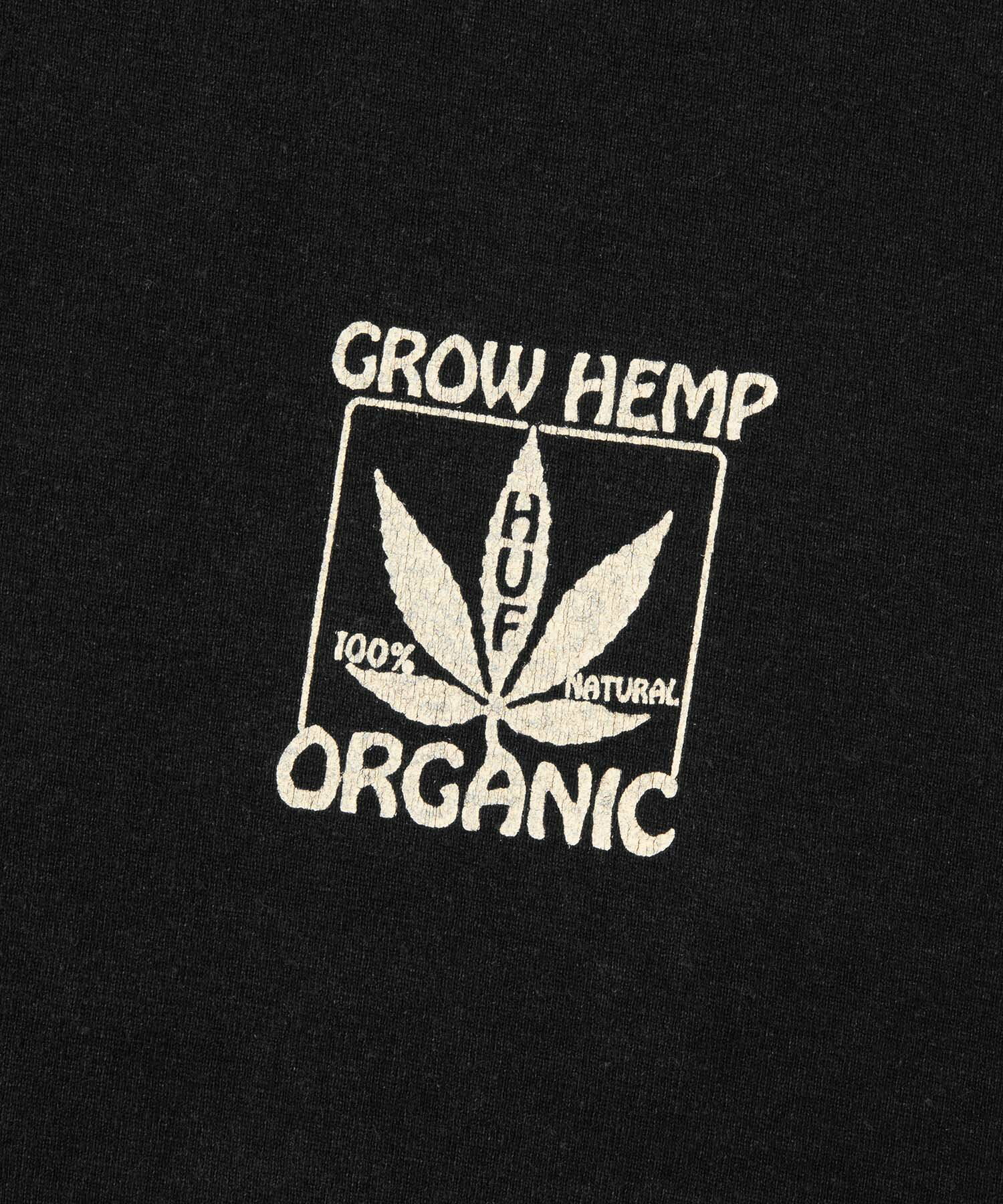 ORGANIC GROW HEMP S/S TEE HUF ハフ Tシャツ